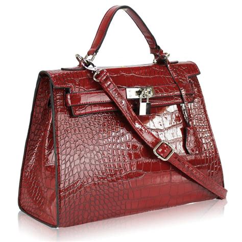 WOMEN'S LUXURY RED HANDBAGS 